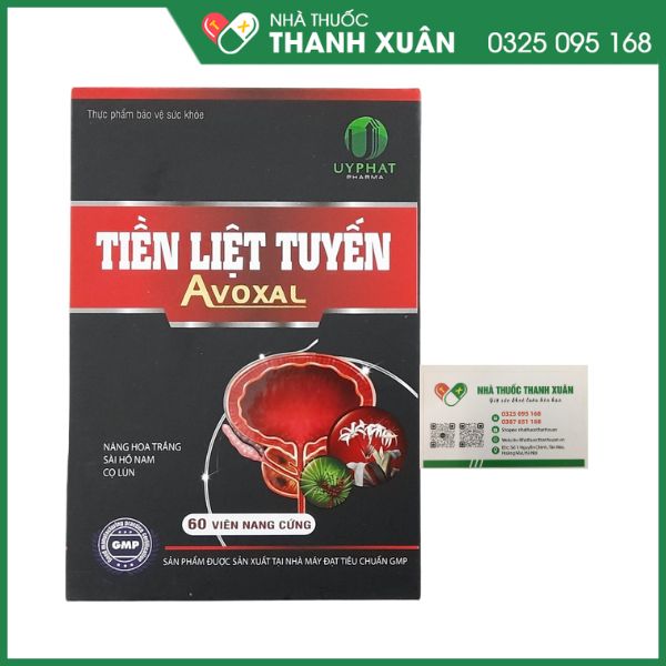 Tiền Liệt Tuyến Avoxal giảm phì đại tiền liệt tuyến